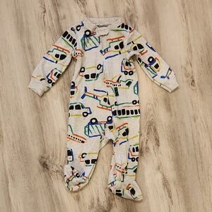 Carter's Vehicle Print Footies Size 9 Months
